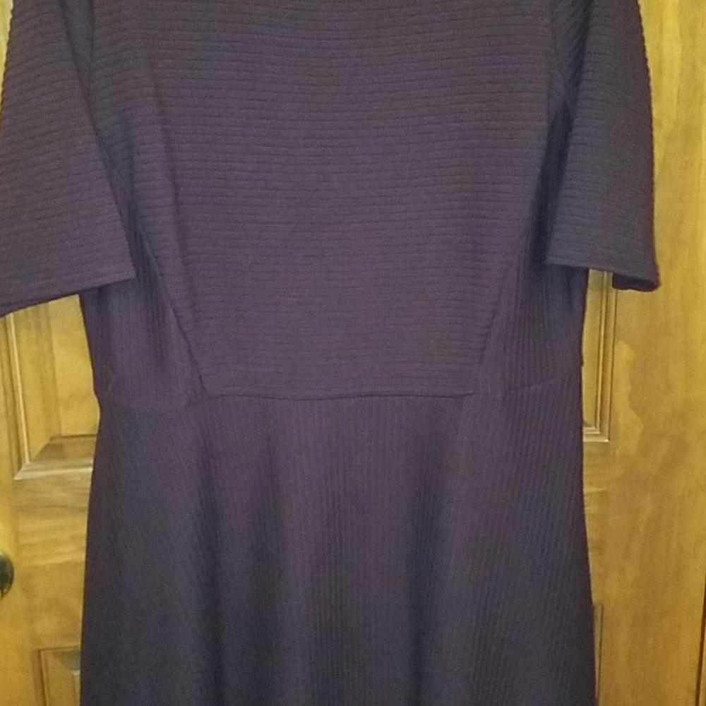 Dress XL w/side pockets, Apt9, burgandy